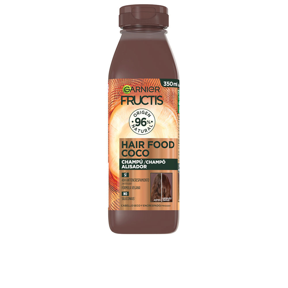 GARNIER FRUCTIS HAIR FOOD MACADAMIA straightening shampoo 350 ml