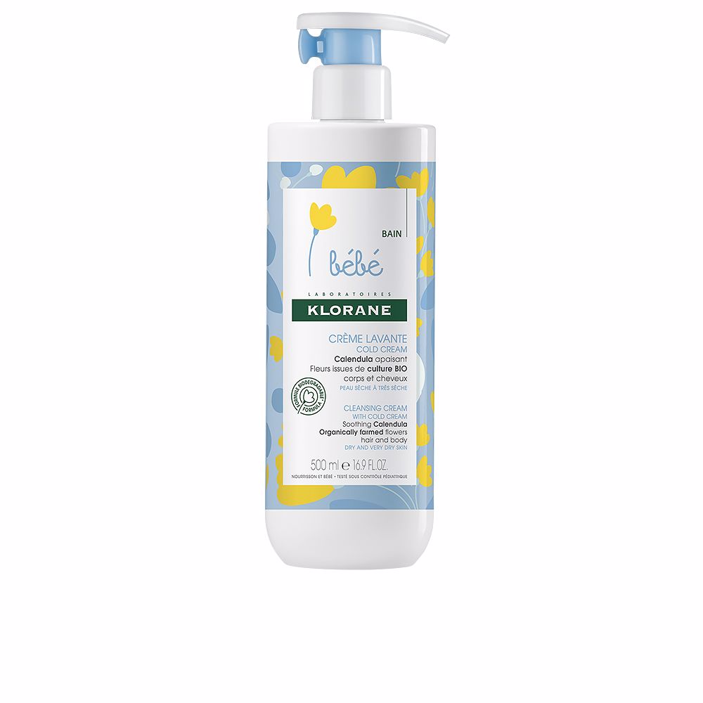 KLORANE BÉBÉ face and body cleansing cream 500 ml
