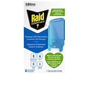 RAID LED insect trap light without insecticide x 2 refills