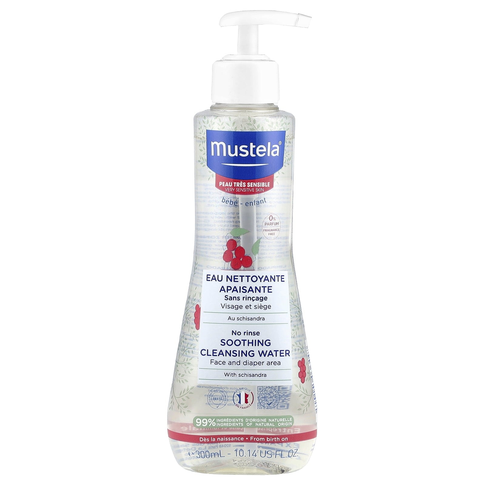 MUSTELA BABY-CHILD cleansing water without rinsing 300 ml