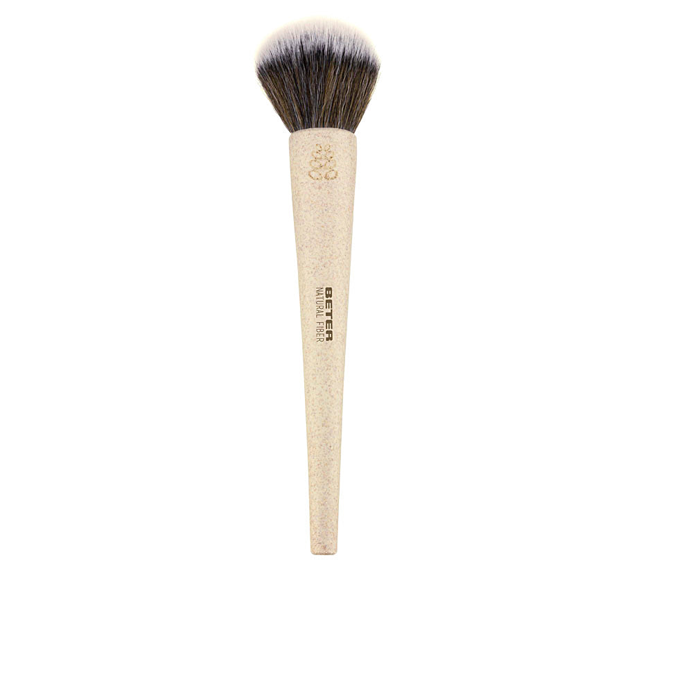 BETER MAKEUP BRUSH natural powder fiber #beige 1 u
