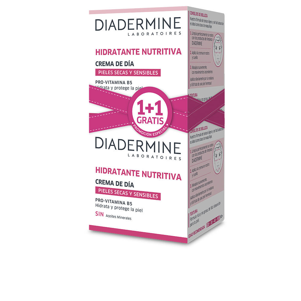 DIADERMINE CREMA HIDRATANTE NUTRITIVA DIA PS set 