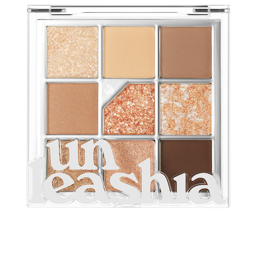 UNLEASHIA GLITTERPEDIA eye palette #2-All Of Brown 6.2 gr