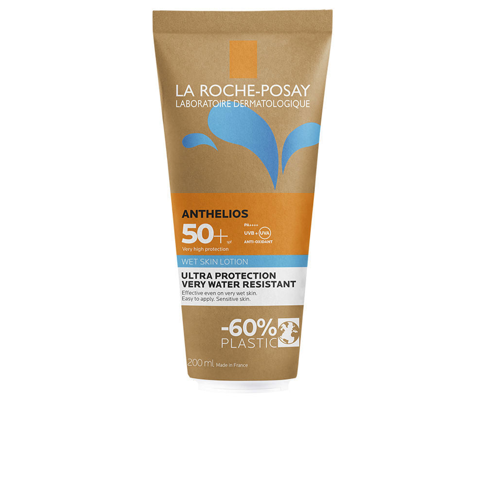 LA ROCHE POSAY ANTHELIOS WET SKIN CARTON TUBE body sunscreen, high UV protection SPF50+ 200 ml
