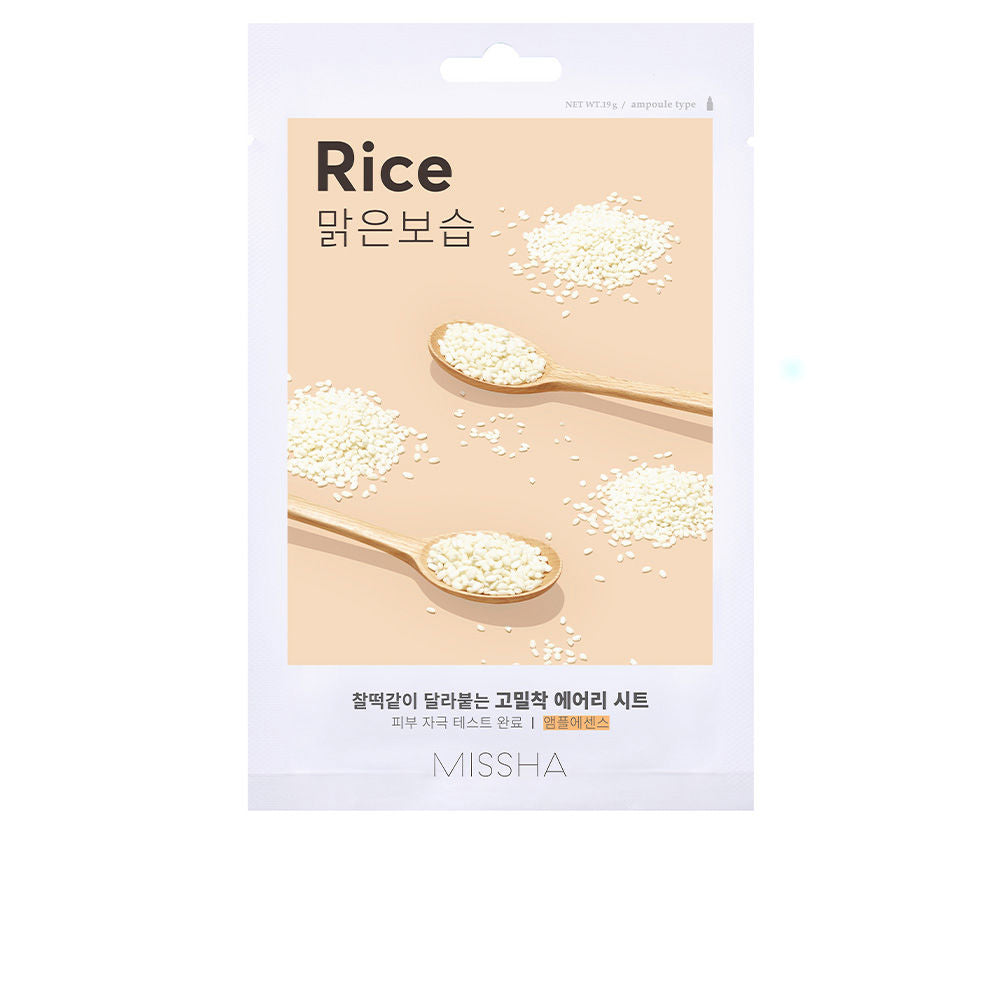 MISSHA AIRY FIT SHEET mask #Rice 1 u