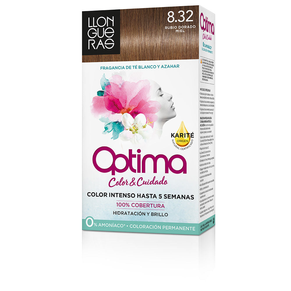 LLONGUERAS OPTIMA hair colour #8.32-light blond natural 1 u