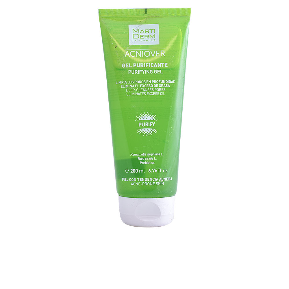 MARTIDERM ACNIOVER gel purificante piel grasa y acnéica 200 ml