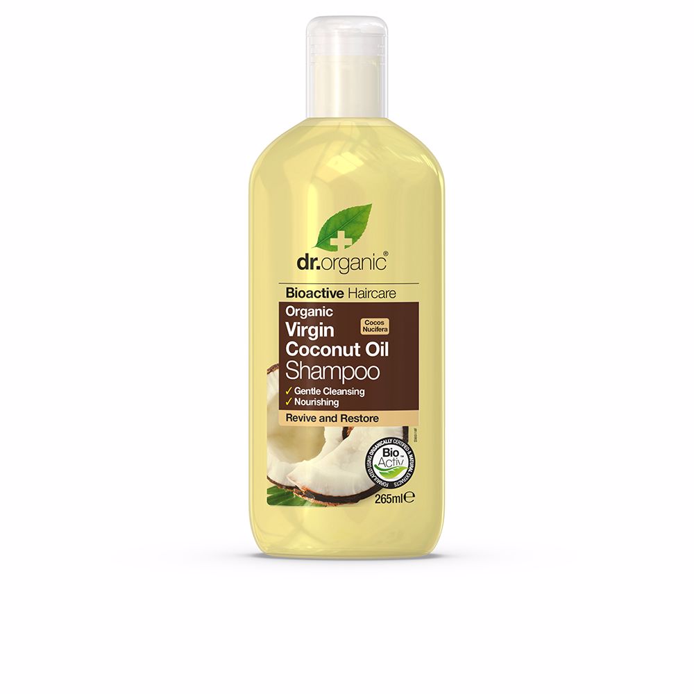 DR. ORGANIC BIOACTIVE ORGANIC aceite de coco virgen orgánico champú 265 ml