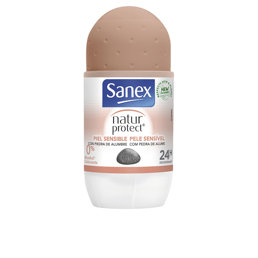SANEX NATUR PROTECT 0% alum stone deo sensitive roll-on 50 ml