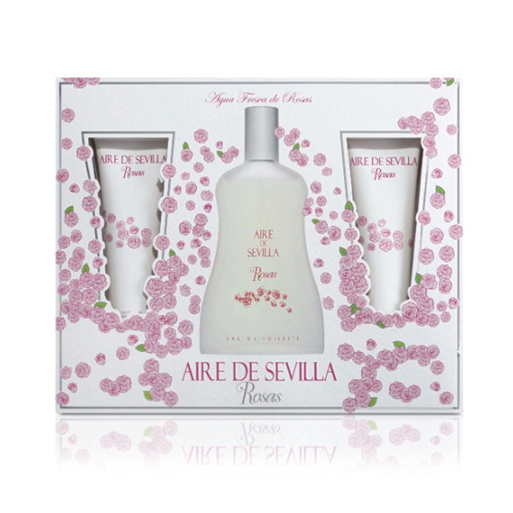 AIRE SEVILLA SEVILLE AIR ROSES CASE 3 pcs
