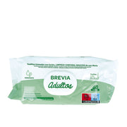 SALUSTAR BREVIA adult cleaning lotion wipes 30x20 cm 60 units