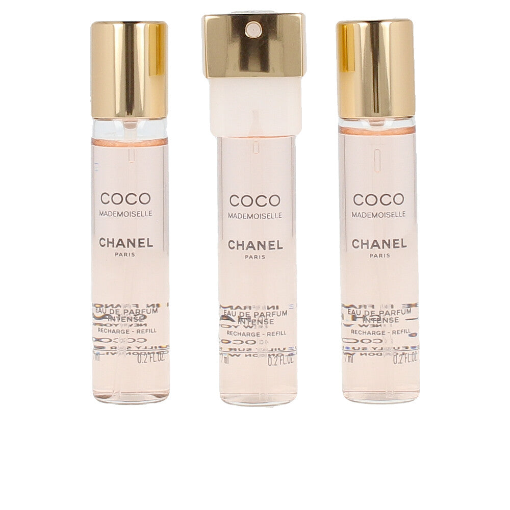 CHANEL COCO MADEMOISELLE eau de parfum spray twist & spray refills 3 x 7 ml