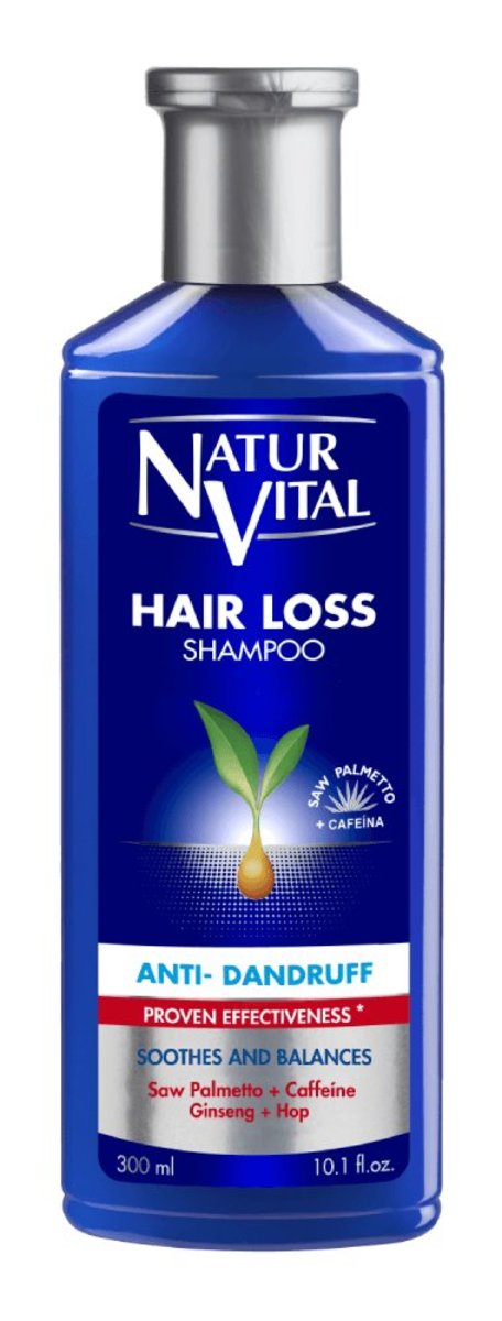 NATUR VITAL ANTI-DANDRUFF ANTI-HAIR LOSS SHAMPOO MEN invigorating 300 ml