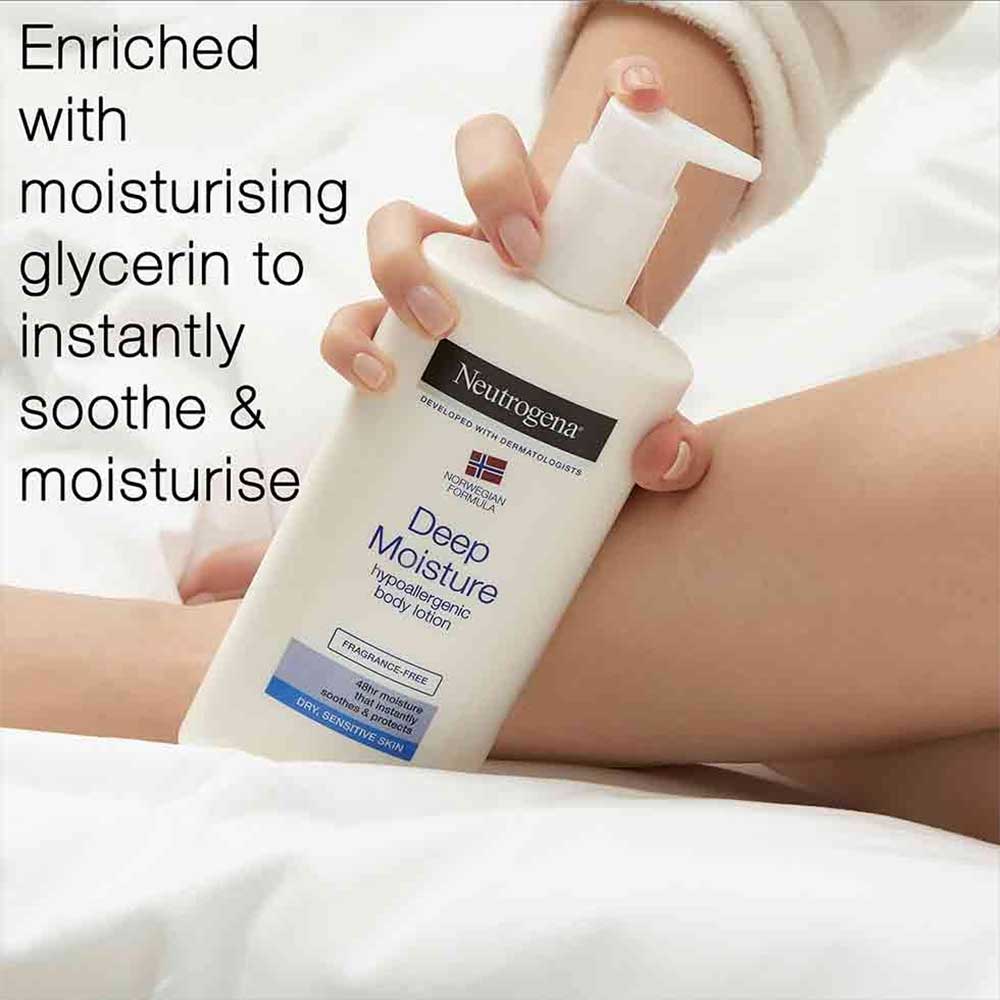 Lotion Corps NEUTROGENA HYDRATATION PROFONDE peaux sèches 400 ml
