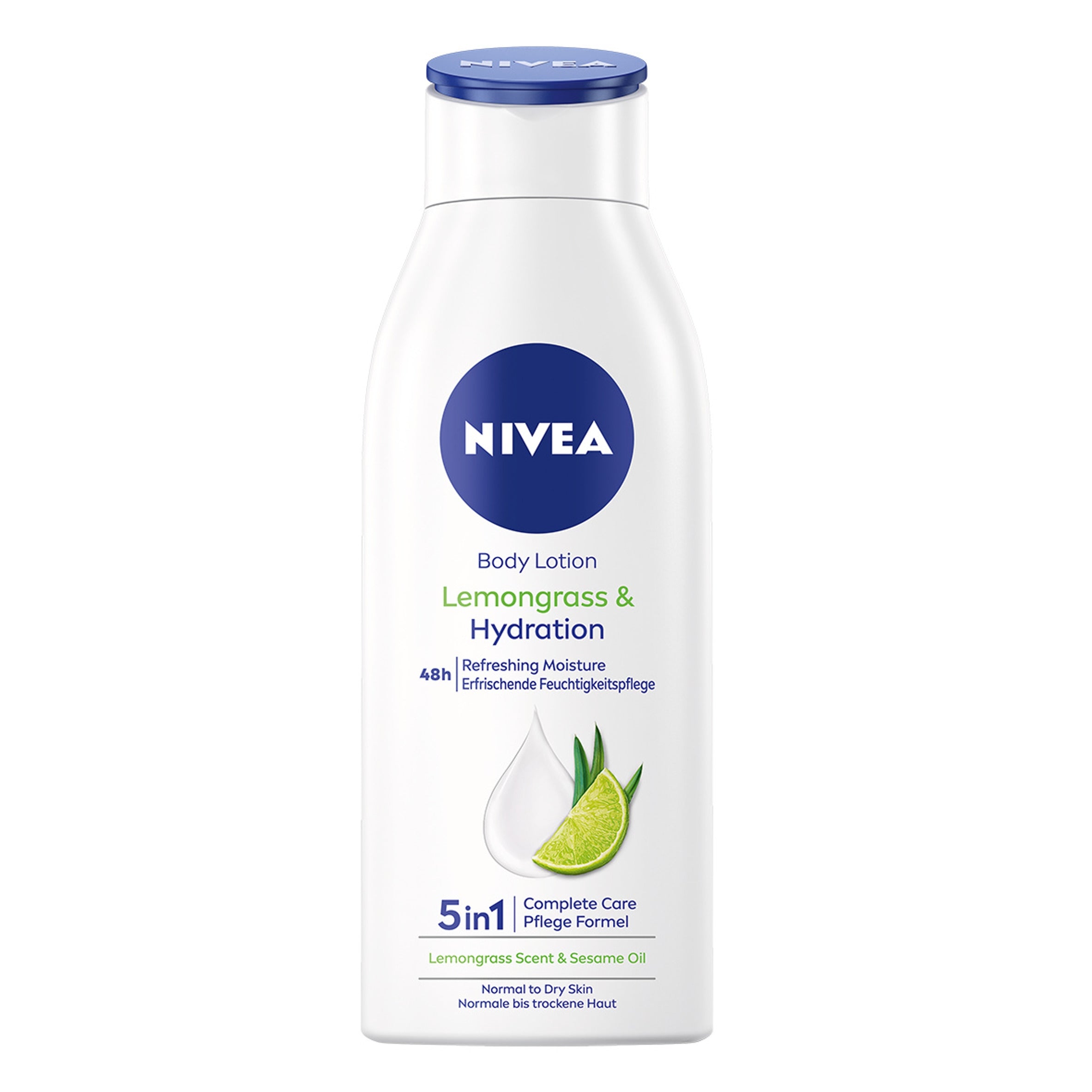 NIVEA LEMONGRASS body lotion 5 in 1 400 ml