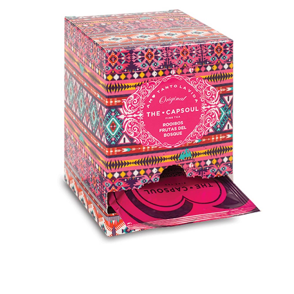 THE CAPSOUL PYRAMIDS IN BOTTLES rooibos forest fruits 15 u