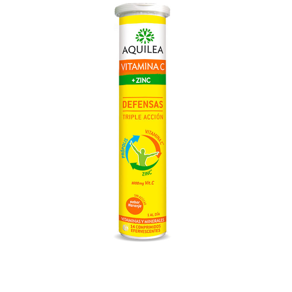 AQUILEA Vitamin C and Zinc 14 Effervescent Tablets