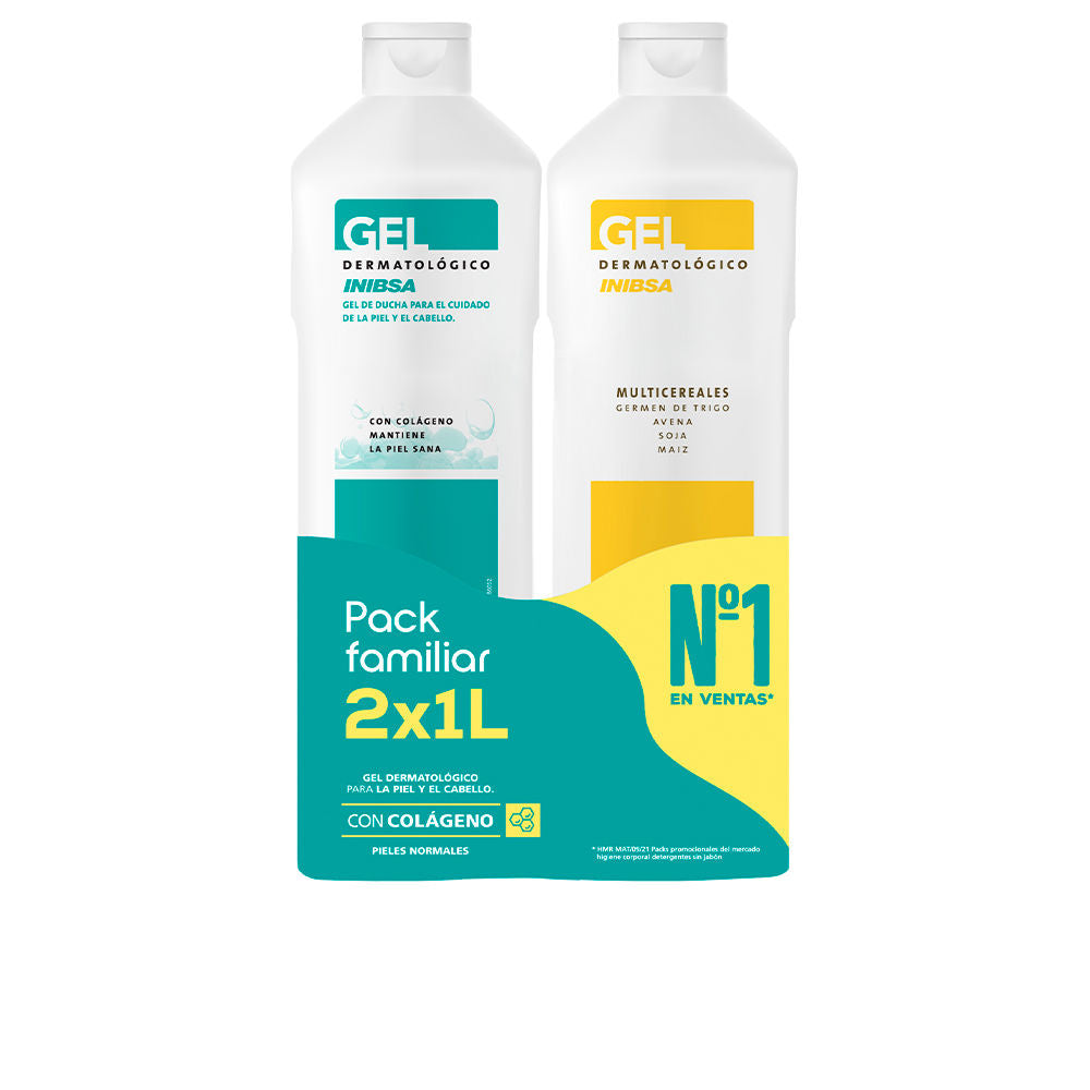INIBSA GEL DERMATOLÓGICO set 3 pz