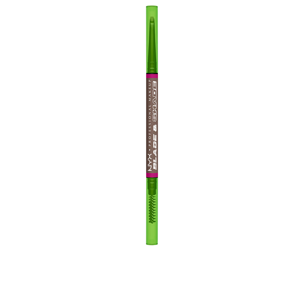 NYX PROFESSIONAL MAKE UP BLADE &amp; SHADE NANO eyebrow pencil #03-Cool Ash Brown 1 unit
