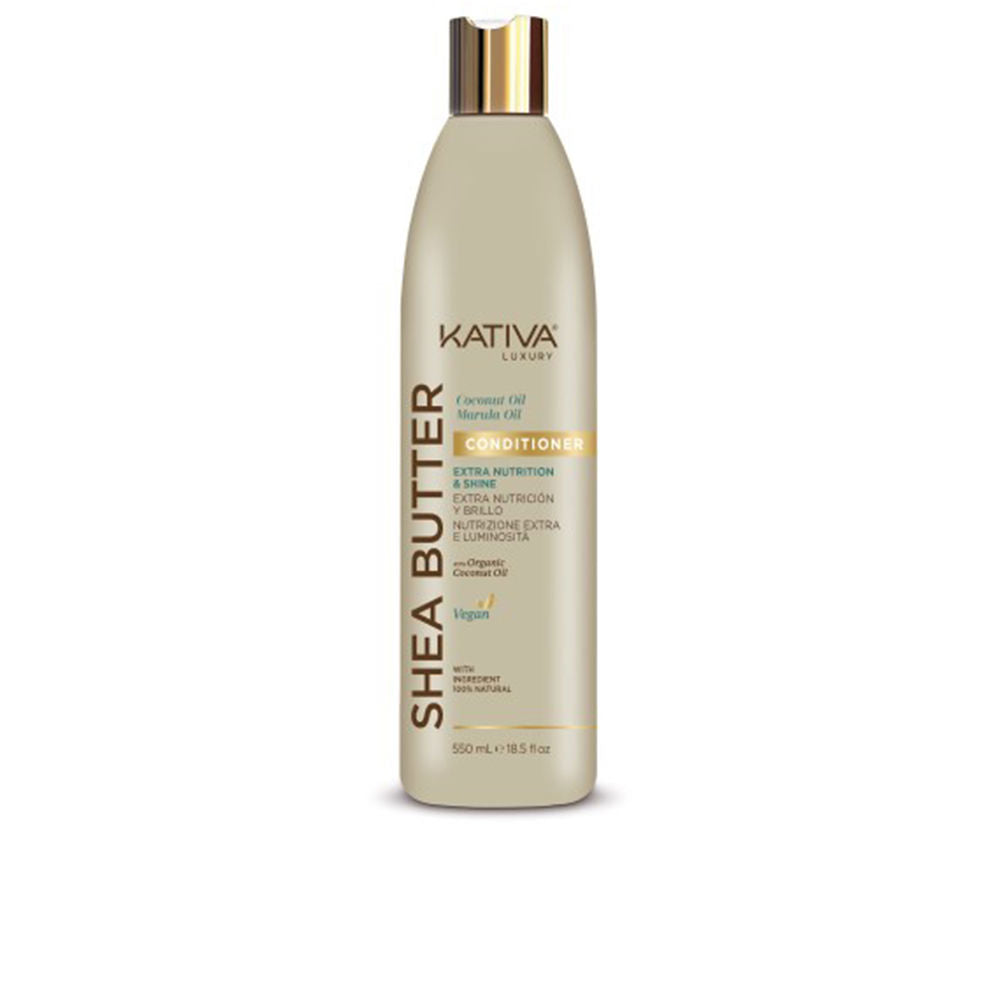 KATIVA SHEA BUTTER coconut &amp; marula oil conditioner 550 ml