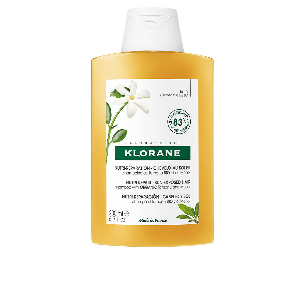 KLORANE POLYSIANES MONOÏ Y TAMANU BIO nourishing shampoo 200 ml