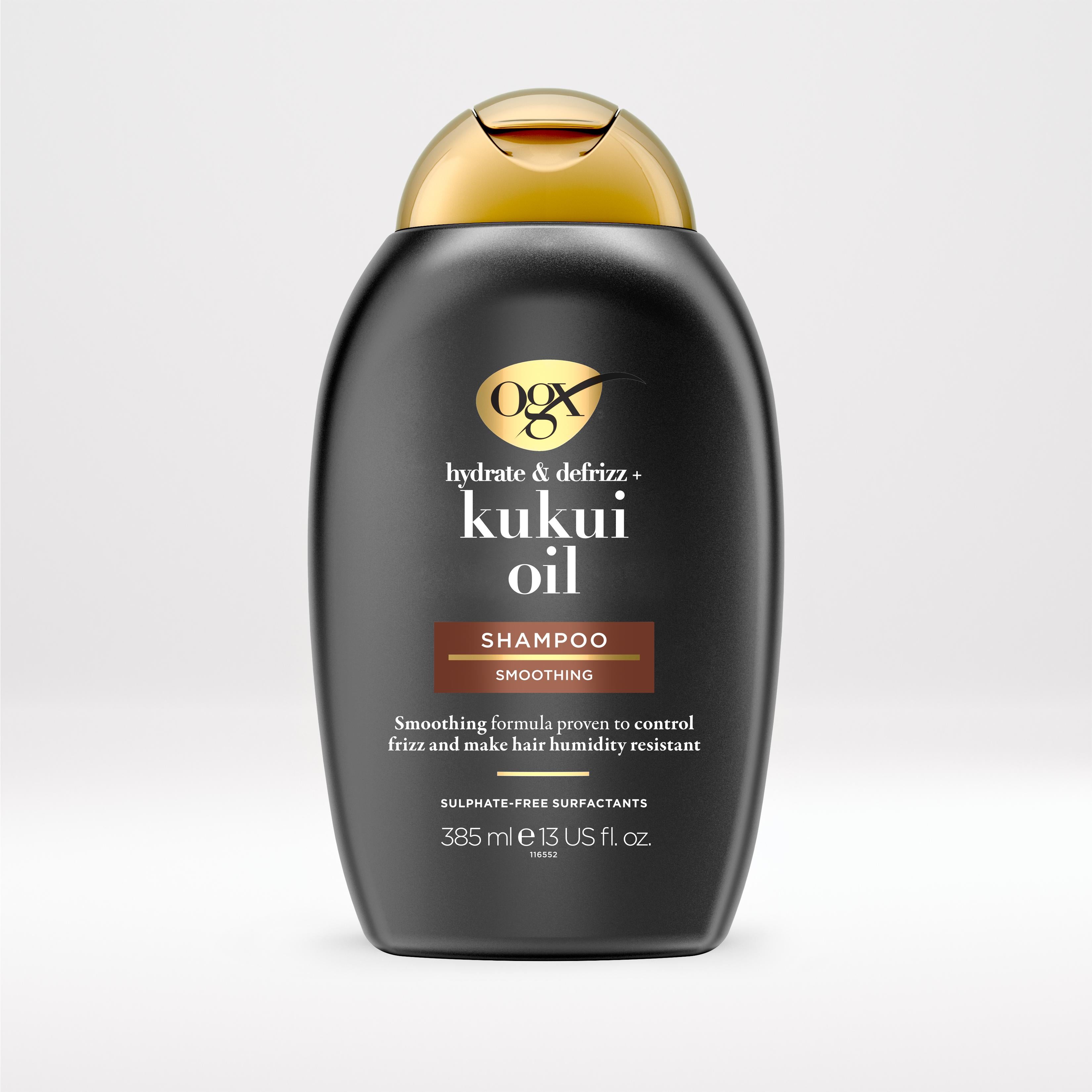 Shampooing anti-frisottis à l'huile de Kukui OGX 385 ml
