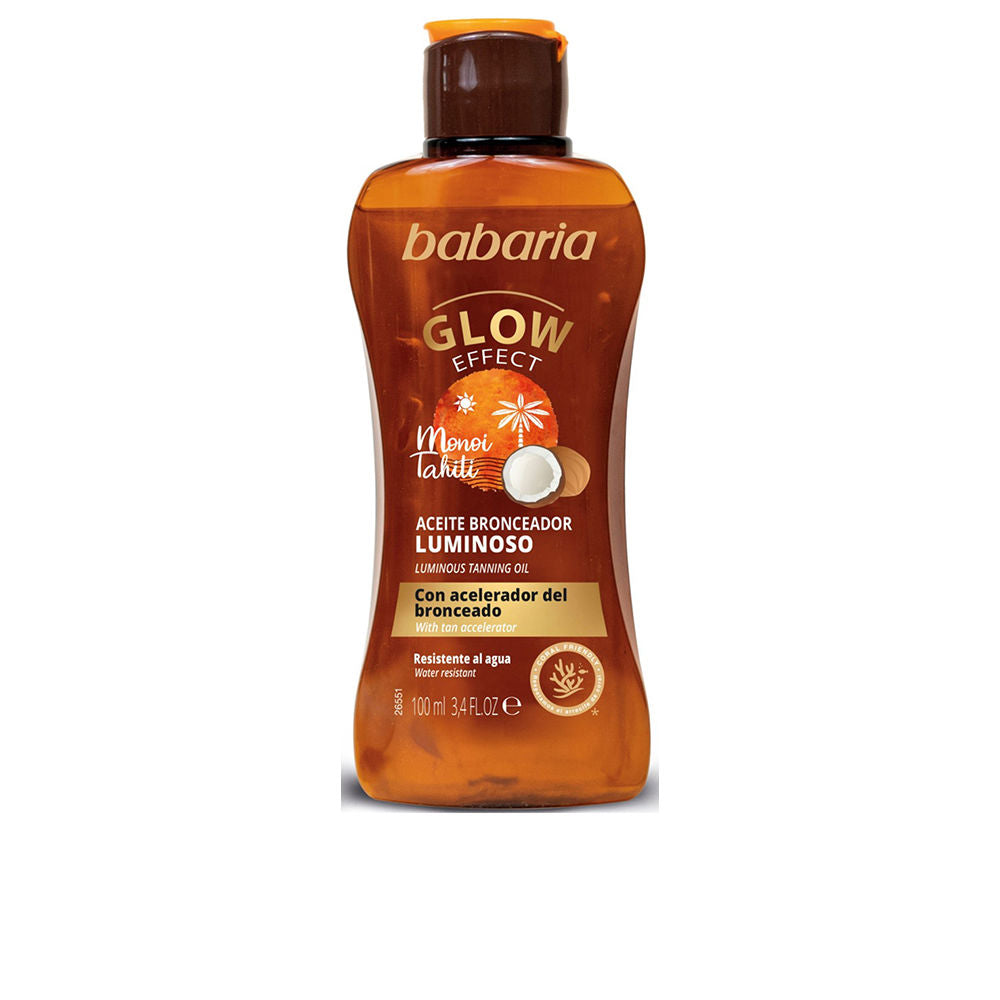 BABARIA SOLAR OIL MONOI TAHITI luminous oil 100 ml