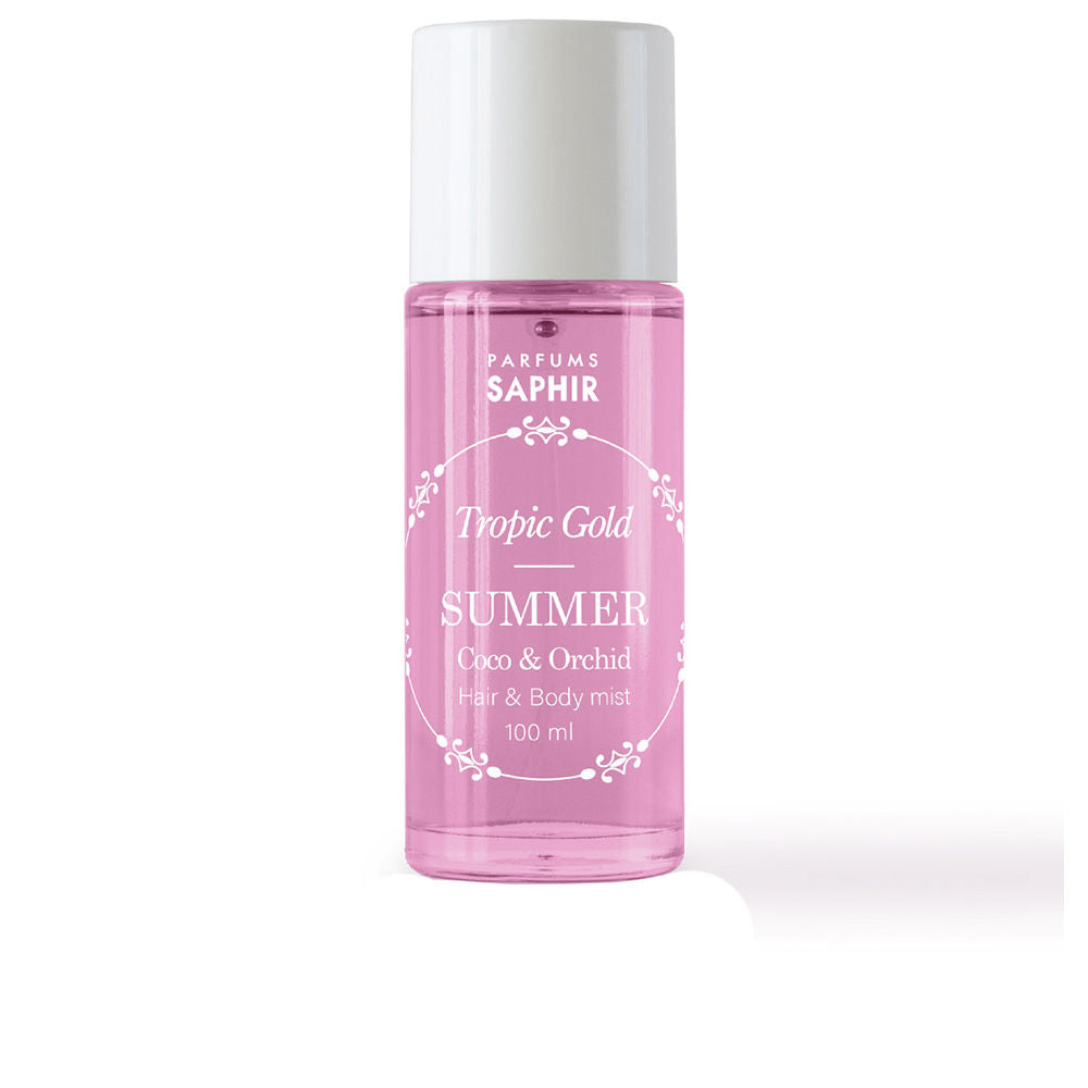 PARFUMS SAPHIR TROPIC GOLD SUMMER hair &amp; body mist 100 ml
