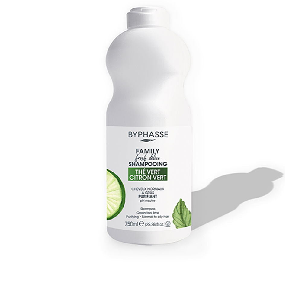 BYPHASSE FAMILY FRESH DELICE shampoo for normal to oily hair 750 ml
