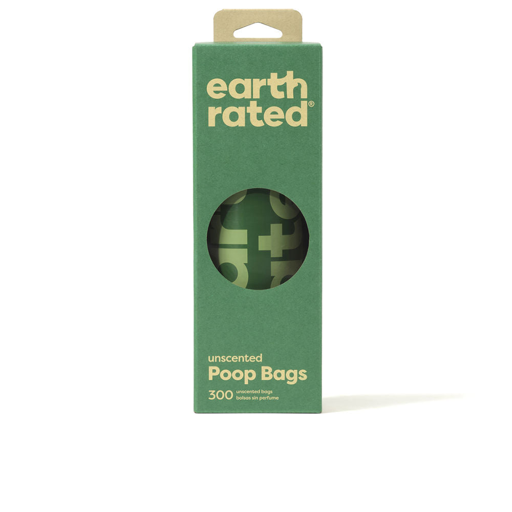 EARTH RATED ROLLO BOLSA mascota dispensador #sin perfume 300 u