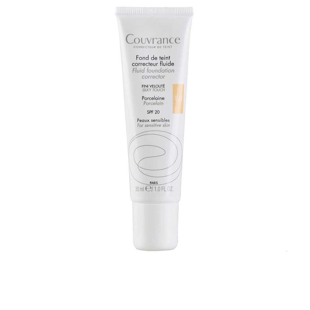 AVÈNE COUVRANCE fluid makeup base for sensitive skin #gold 30 ml