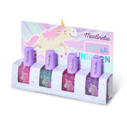 MARTINELIA LITTLE UNICORN NAIL POLISH set 4 pz