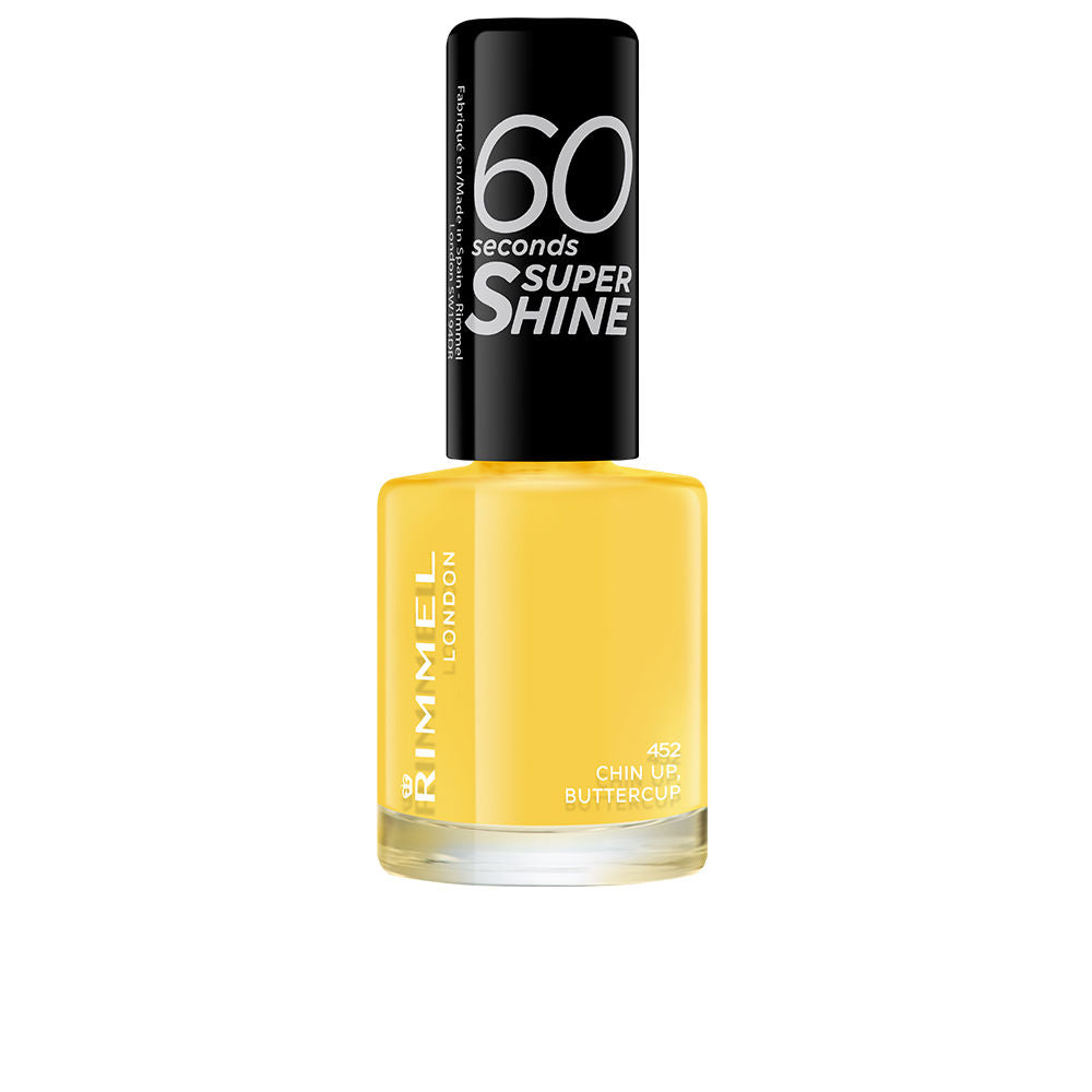 RIMMEL LONDON 60 SECONDS SUPER SHINE nail polish #452-chin up buttercup 8 ml
