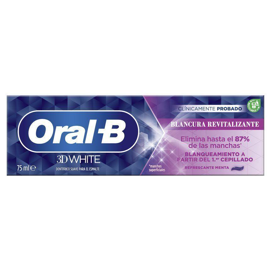 ORAL-B 3D WHITE BLANCHISSEUR REVITALISANT dentifrice 75 ml