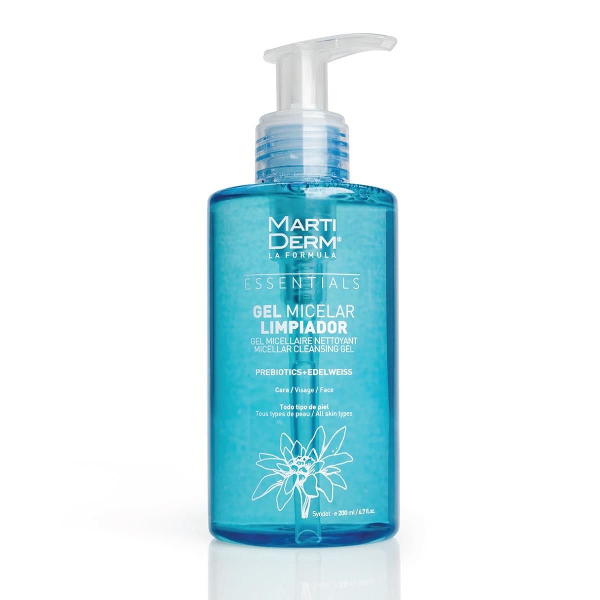 MARTIDERM ESSENTIALS micellar cleansing gel 200 ml