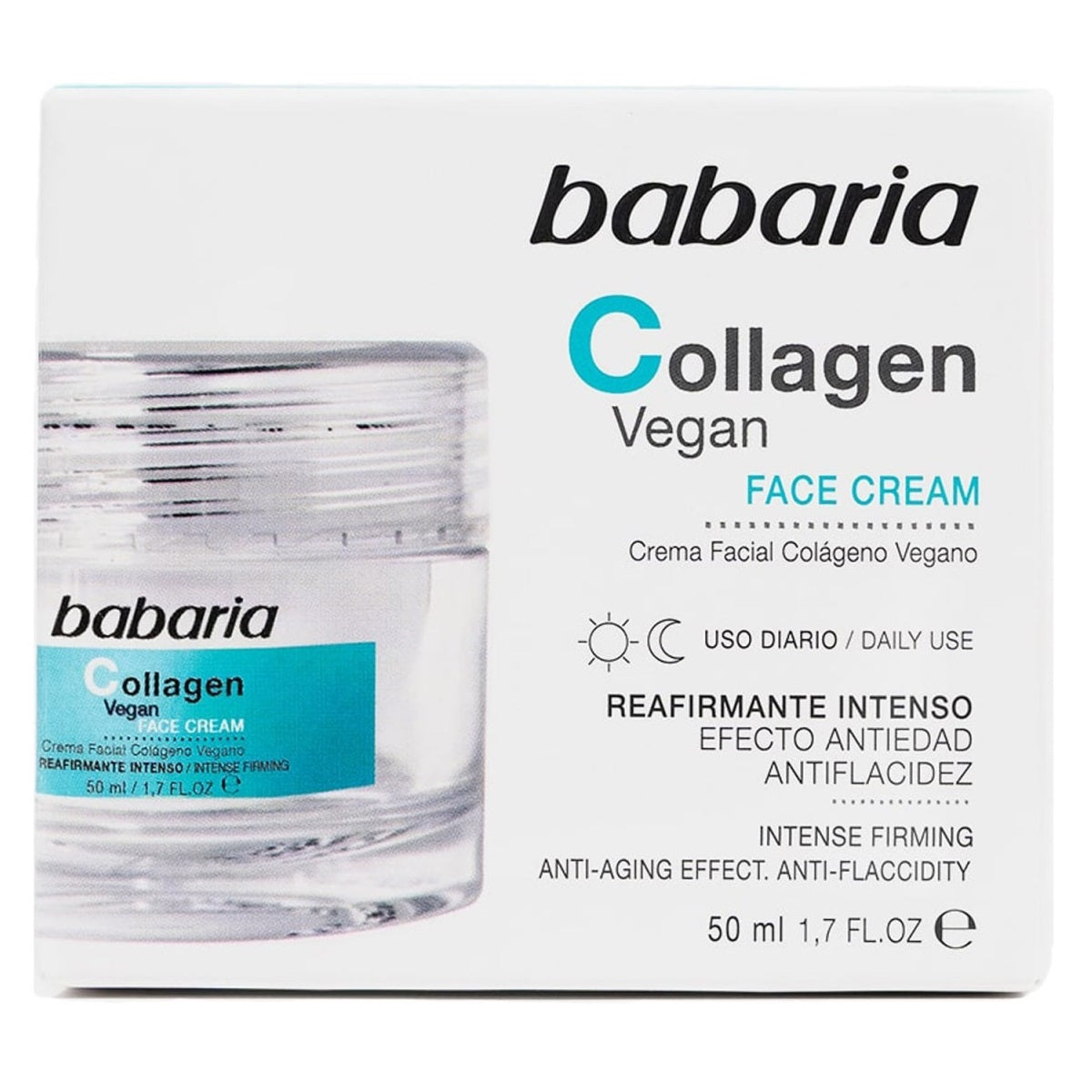 BABARIA VEGAN COLLAGEN intense firming facial cream 50 ml