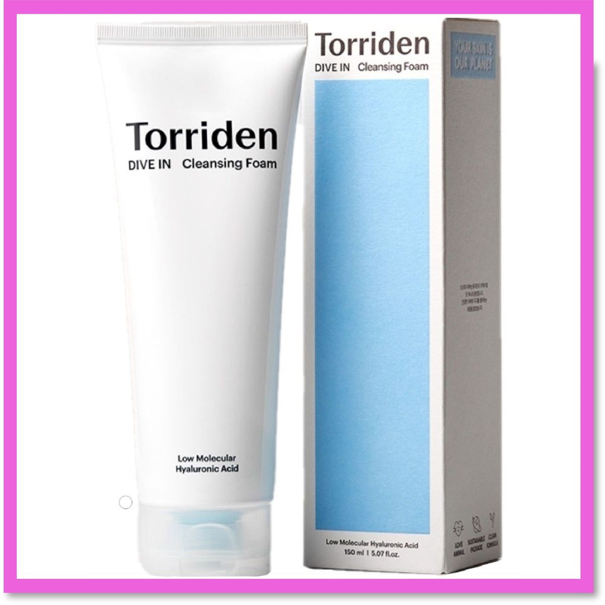 TORRIDEN DIVE-IN low molecular hyaluronic acid cleansing foam 150 ml