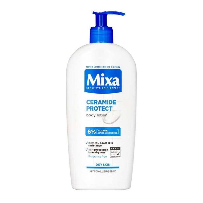 MIXA CERAMIDE PROTECT Lait corps hydratant peaux sèches 400 ml
