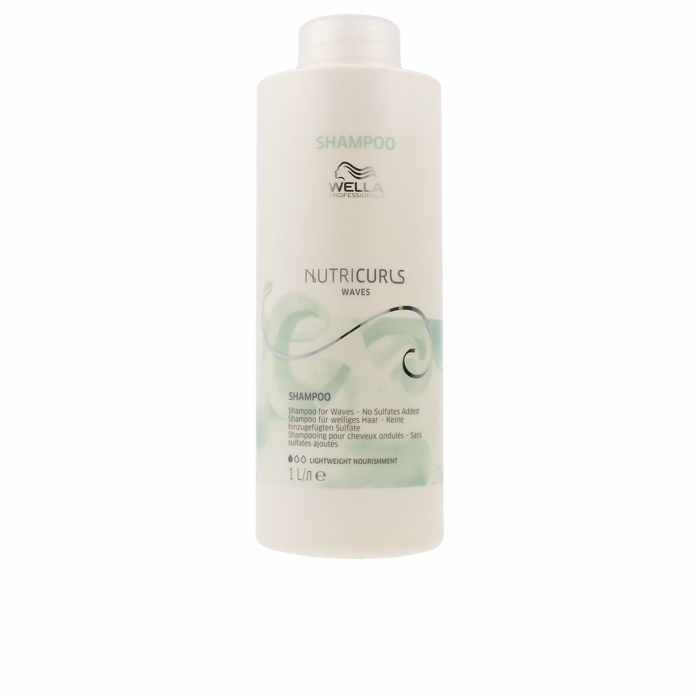 WELLA PROFESSIONALS NUTRICURLS Hair Shampoo with Curls and Waves 1000 ml