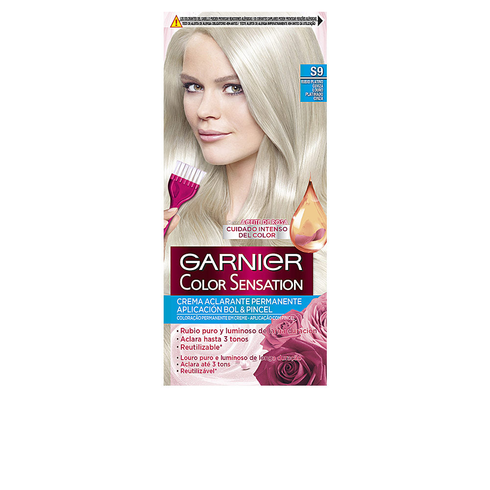 GARNIER COLOR SENSATION #S9-ash platinum blonde 120 gr