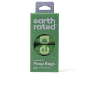 EARTH RATED ROLLOS BOLSA mascota recambio #lavanda 8 x 15 u