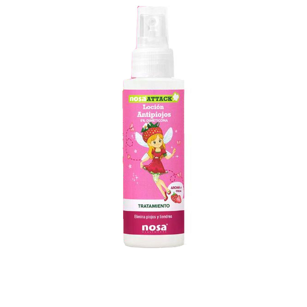 NOSA ATTACK anti-lice lotion dimethicone strawberry 100 ml