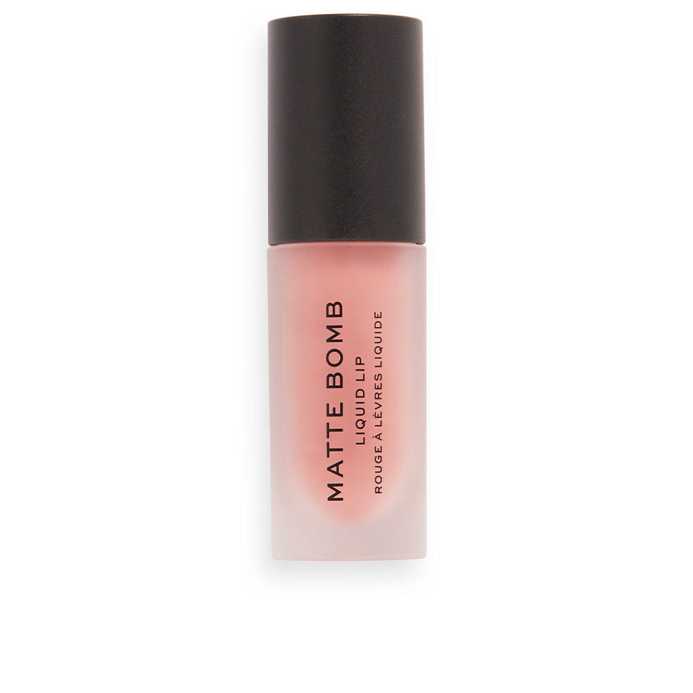REVOLUTION MAKE UP MATTE BOMB liquid lip #nude magnet