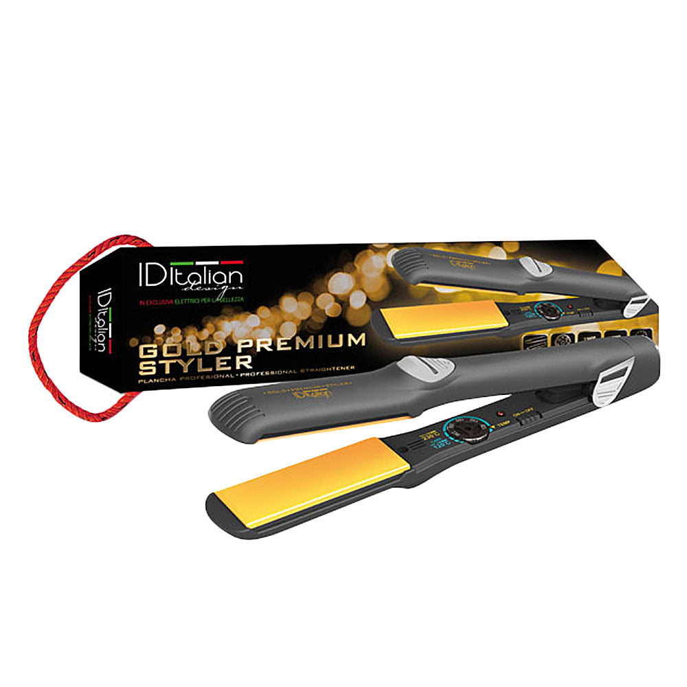 ID ITALIAN GOLD PREMIUM STYLER hair straightener 1 unit
