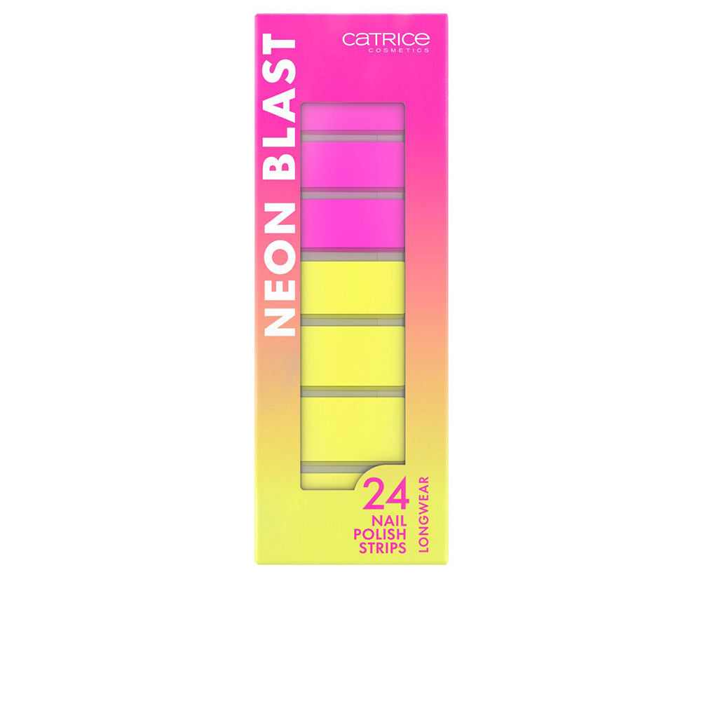 CATRICE NEON BLAST nail foils #010-neon explosion 24 u