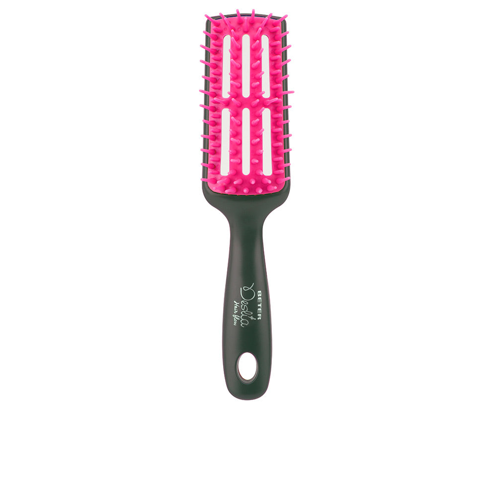 BETER DESLÍA HAIR FLOW skeleton detangling brush #fuchsia 1 u