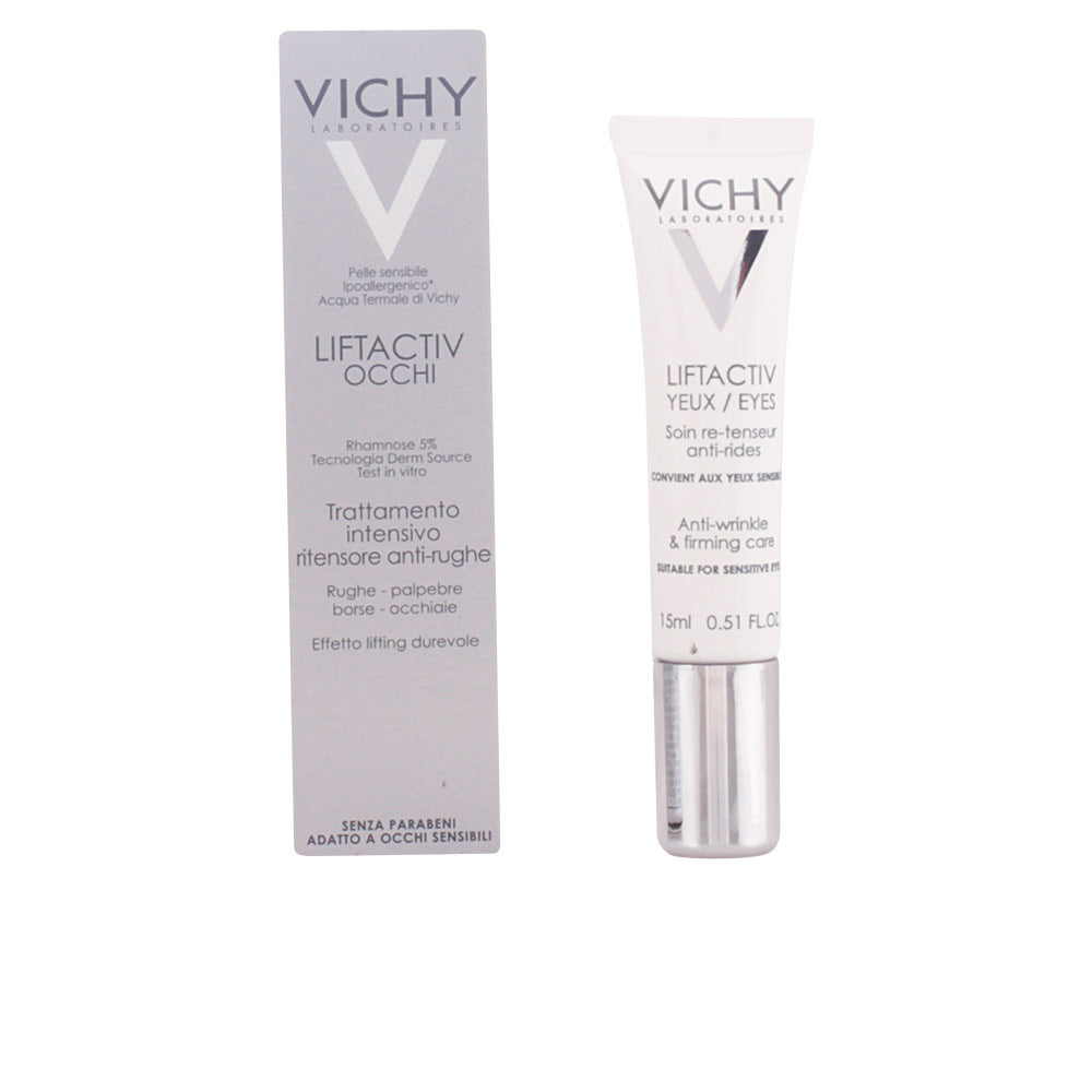 VICHY LIFTACTIV SUPREME anti-wrinkle eye cream with rhamnose enriched with pure hyaluronic acid 15 ml