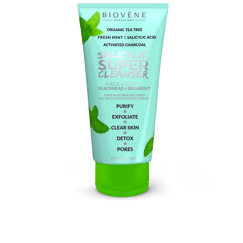BIOVÈNE SALICYCLIC SUPER CLEANSER face &amp; body blackhead + breakout 200 ml