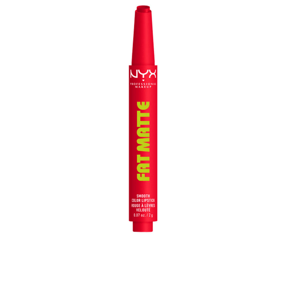 NYX PROFESSIONAL MAKE UP FAT MATTE lipstick #Fuzzy Flame 2 gr