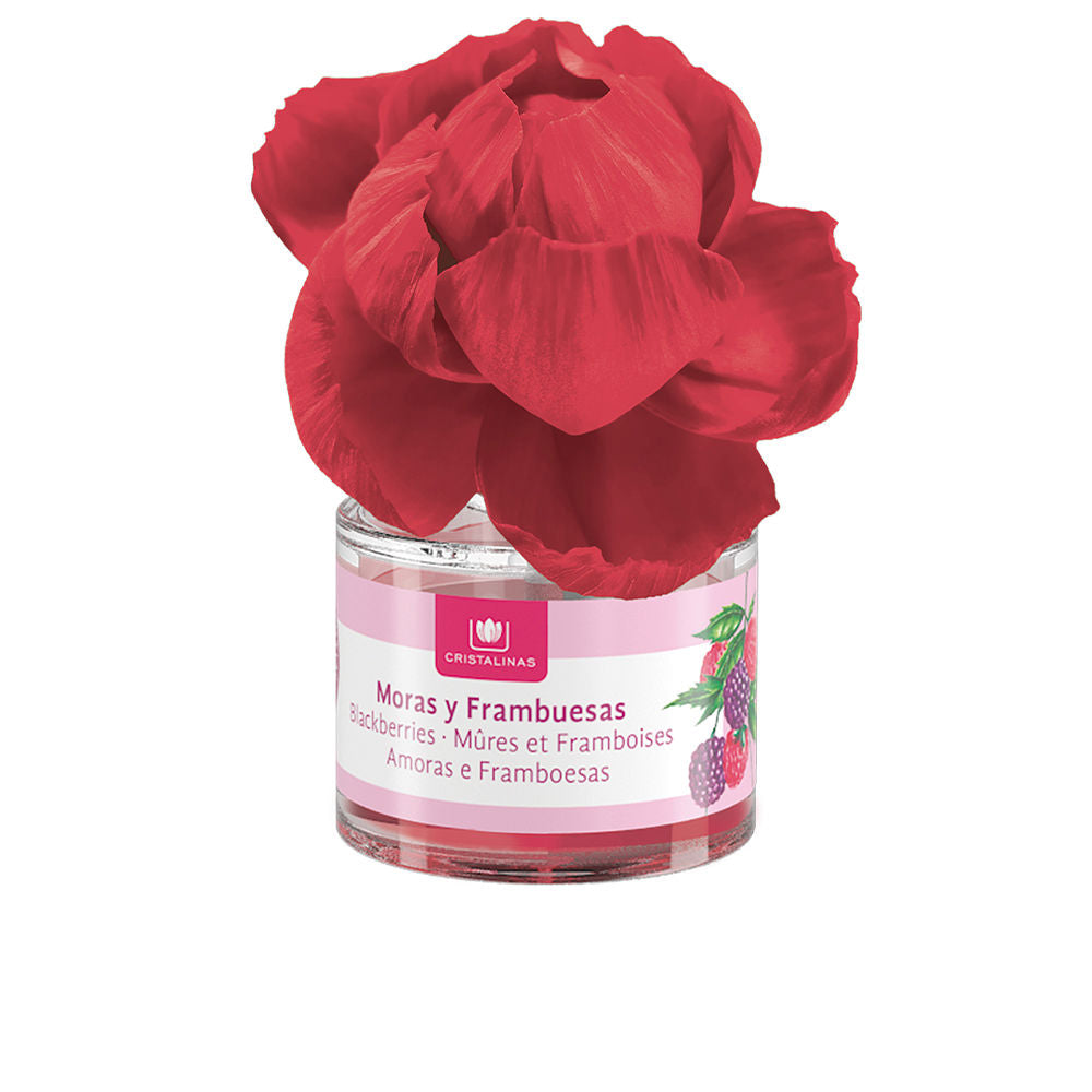 CRISTALINAS SCENTED FLOWER air freshener 0% #blackberries and raspberries 40 ml